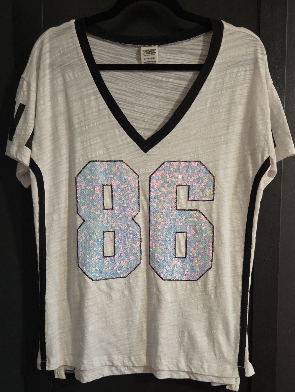 PINK Sequin Top